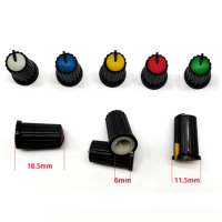 For Yamaha mixer potentiometer knob cap 6mm control console screw cap MG124CX MG166CX MG206C instrument knob cover