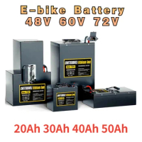 Electric Vehicle Lithium Battery 48V 60V 72V 30Ah 40Ah 50Ah Super Capacity 100km Electric Motorcycle Tricycle Lithium Battery