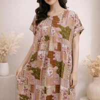 Aptoloco Daster Ruffle Wanita Viral Bahan Rayon Premium LD 120 PJ 115 Daster Jumbo Kekinian Ruffle 5