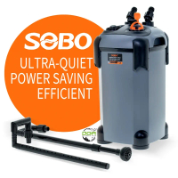 Penapis Luar Akuatik SOBO Canister dengan UV SF-650F/SF-850F/1000F/1200F/1500F (penapis luar akuariu