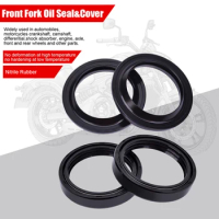 Motorcycle Front Shock Fork Damper Oil Seal &amp; Dust Cover Lip For Kawasaki 92049-0118 For Suzuki RM125 RM125M 91-95 RM 125 RM125K