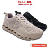 BUM Equipment Women's Shoe BY89085/BY89086 Black/Purple - Kasut Wanita Kasual Selesa Sneakers