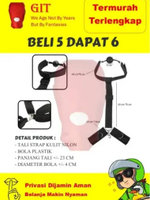 TOYS TALI DISIPLIN KEKANG TANGAN BOLA SUMPAL MULUT BORGOL DENGAN PENYUMBAT BOLA DAN BORGOL LEHER UNT