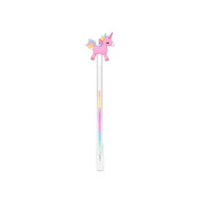 OEM SK-A44 Pulpen Gel 0.5mm Karakter Angsa Tinta Rainbow Pena Pelangi Lucu / Alat Tulis Sekolah Draw