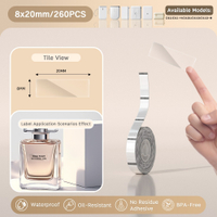 NIIMBOT D11/D110/D101 Transparent Sticker PaperWaterproof And Oil Proof Household Storage