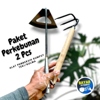 Paket pencabut rumput liar dan Cangkul mini segitiga