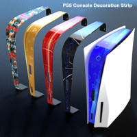 PS5 Replacement Decoration Strip Protective Shell Game Console Middle Center Skin Sticker Cover For Playstation 5 Accessories