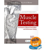 姆斯 Daniels and Worthingham's Muscle Testing 9780323569149 華通書坊/姆斯