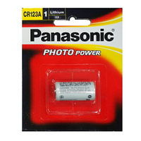Panasonic CR123A / CR-123A 一次性鋰電池 CR123 電池【跨店APP下單最高20%點數回饋】