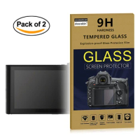 2x Self-Adhesive Glass LCD Screen Protector for Sony DSC-HX90V DSC-WX500 HX90 HX80 WX500 HX99 WX800 WX700 HX400 HX300 HX350 ZV-1