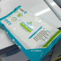 CYDAL+ BED PATIENT WIPES PARABEN-FREE ALCOHOL-FREE SLS-FREE MICROWAVABLE 240MMX320MM (10 TOWELS)