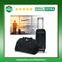 PROMO - TAS KOPER DUFFEL TRAVEL BAG TAS DUFFEL TROLLEY RODA TROLI SIZE L BESAR