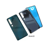 Rear Cover Housing For Xiaomi Mi Note10 Note10Pro CC9Pro Note 10Lite Back Door Case Battery Cover Replace Repair parts