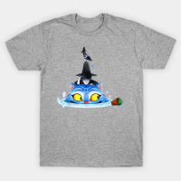 Amber's Baju Kaos Anak dan Dewasa 24s Unisex Derpy Tiger And Bird Japanese Art T-Shirt Cotton Combed