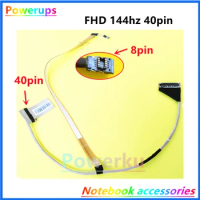 New Laptop LCD/LED Cable for MSI GE76 GP76 MS17K1 17K3 17K4 K1N-3040222-H39 3040276 3040264 120/144hz/300hz FHD 40pin 8p/14p