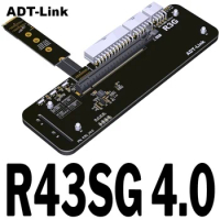 M.2 NVMe edge to PCIe x16 connector ADT-Link PCIe x16 to M.2 NVMe eGPU Adapter R43SG 4.0 eGPU for NUC / ITX / STX / Notebook PC