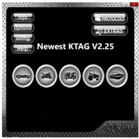 2021 Newest KTAG V2.25 Software For KTAG V7.020 Ktag V2.25 Online Version Master ECU Chip Tuning Tool