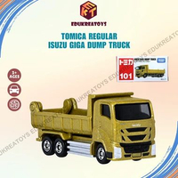 Mainan Mobil Diecast Tomica Reguler #101 Isuzu Giga Dump Truck