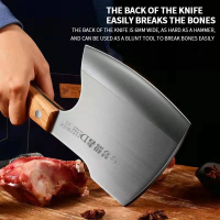 Kitchen bone chopper axe heavy duty meat knife Kitchenware Steel