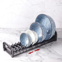 Cabinet Dish Plate Drying Rack Built In Dish Holder Rack Plate Drainer Stand Drawer Kitchen Dish Plate Organizer CNIM Hot