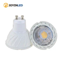 Super Bright GU10 Light Bulb White / Warm White 85-265V 6W MR16 Gu10 COB Lamp LED Gu10 MR16 Led Spotlight