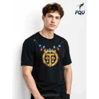 FQU Festive Puerto Rican Christmas Gift T-shirt Heat Transfer Cottagecore gifts for Family Men's T-S