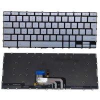 For ASUS Chromebook Flip C434 C434TA E10013 Spanish SP Silver Backlit keyboard