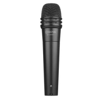 BOYA BY-BM57 Cardioid Dynamic Microphone Aluminum Zinc Alloy for Band Instrument Vocal Speaker Recording Live Audio Recording