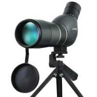 Spotting Scopes Monocular Telescope 15-45X60 Zoom BAK4 Prism Telescope for Birdwatching Hunting