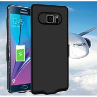 External battery charger cases For Samsung Galaxy Note 5 S7 Edge S7 portable Powerbank Backup charging Cover Power case 5000