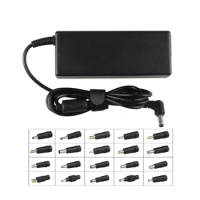 19V 4.74A 90W Laptop AC Universal Power Adapter Charger for Acer ASUS DELL HP Lenovo Sony Toshiba Samsung Laptop 18.5V-20V