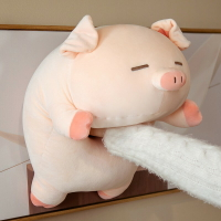 可愛小豬毛絨玩具小豬布娃娃超軟女生睡覺抱娃娃豬玩偶生日禮物公仔