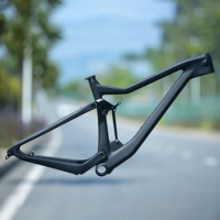 2023 29 Carbon Suspension MTB Frame Carbon Mountain Bike Frame Full Suspension 29 Boost Bicycle Frame Bicycle Parts
