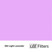 【LEE Filter】052 Light Lavender 燈紙 色溫紙 一捲(公司貨)