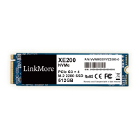 【LinkMore】XE200 512GB(M.2 2280 PCIe Gen 3x4 NVMe 1.3 SSD固態硬碟 XE200-512GB 讀2500M)