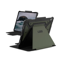 【UAG】iPad Air 13吋（2024-2025）都會款耐衝擊保護殼-綠(M3 M2 平板殼 防摔殼)