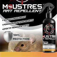 MOUSTRES Spray Semprotan Anti Tikus Aman Lingkungan Penyemprot Pengusir Tikus Kecoa Serangga