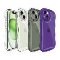 【IMAK】Apple iPhone 15 6.1吋 波浪泡泡防摔套(TPU軟套)