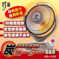 【巧福】炭素纖維電暖器 AS-110C (大) 台灣製