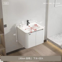 Stainless Steel Bathroom Cabinet With Mirror Sink Toilet CaGood Fast To SG binet Waterproof Toilet Storage Cabinet With Mirror Bathroom Sink Alumimum Cabinet Combination Integrated Ceramic Toilet S Package