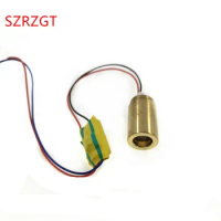 532nm 12mm 3V-3.7V 20mW Adjustable Laser Dot Diode Module Green Copper Head