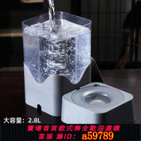 【台灣公司 可打統編】狗狗飲水器自動喂水機貓碗貓咪喝水大容量二合一水壺不濕嘴不插電