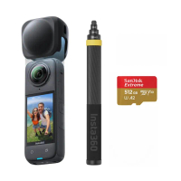 【Insta360】X4 全景防抖相機 模擬空拍機套裝(原廠公司貨)