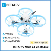 BETAFPV Meteor75 Pro ELRS 2.4G 1S Brushless Whoop Drone FPV Quadcopter RC Mini Drone 2023 with FPV Camera VTX Indoor Outdoor