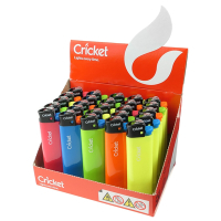 【Cricket】瑞典品牌~Flint Original Fluo-螢光系列-火石安全打火機(1盒25入)