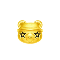 【周大福】PHANTACI系列 范特熊PRINCE黃金手環(專屬手繩)
