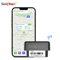 SinoTrack ST-902A Mini OBD GPS Voice Monitor Tracker 16PIN OBD II Plug Play รถ GSM OBD2อุปกรณ์ติดตาม GPS พร้อม APP ฟรี