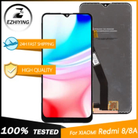6.22'' For Xiaomi Redmi 8 LCD M1908C3IC Display Touch Screen Panel Digitizer For Redmi 8A Display No/With Frame