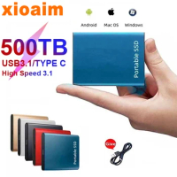 For Xiaomi SSD Flash Hard Drive External Type-C High Speed 4TB 8TB 2TB USB3.1 SSD Storage Portable HD Hard Disk For Laptop/PC