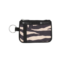 【Lesportsac】卡夾 零錢袋 鑰匙包 卡片零錢包 送禮 禮物(拉菲斑紋)